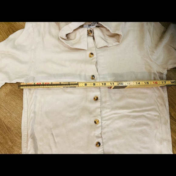 Vetiver Cream Button Up Maxi Dress - Picture 9 of 11